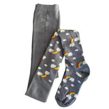 Dark Storm Adult Organic Cotton Tights - Limited Edition - Slugs & Snails