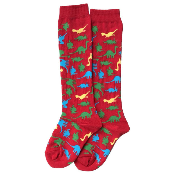 Dino Knee Socks - Kids Sizes - Slugs & Snails