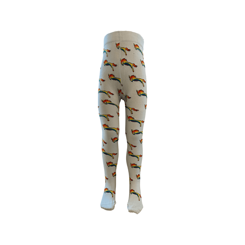 Evie Unicorn Kids Tights - Slugs & Snails