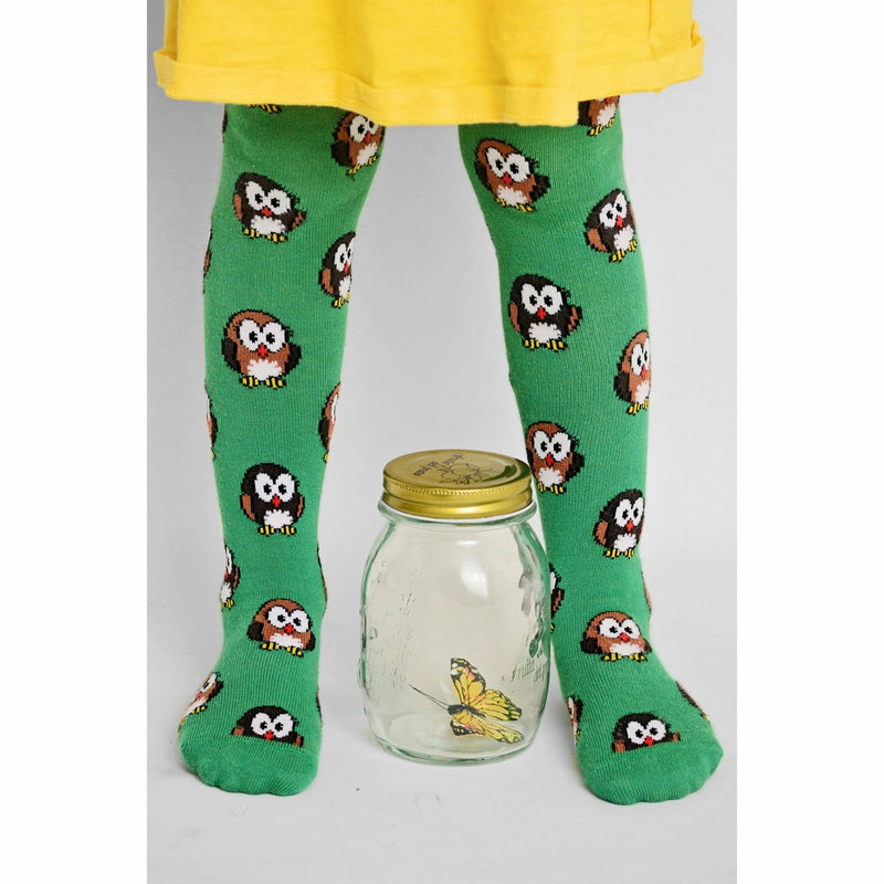 Hoot Kids Tights - Slugs & Snails
