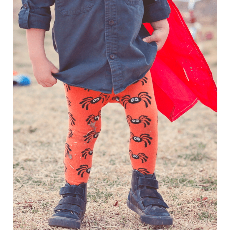Ivor Spider Kids Tights - Slugs & Snails