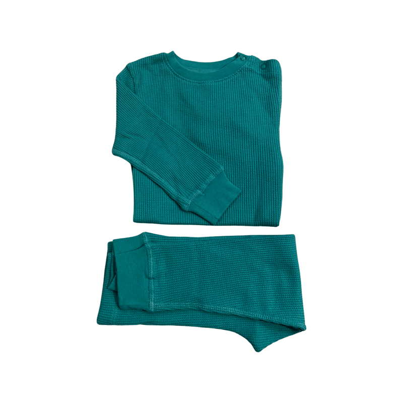 Jungle Waffle Cotton Set - Slugs & Snails