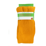 NEW SEASON Mustard Adult Block Colour Tights - Slugs & Snails