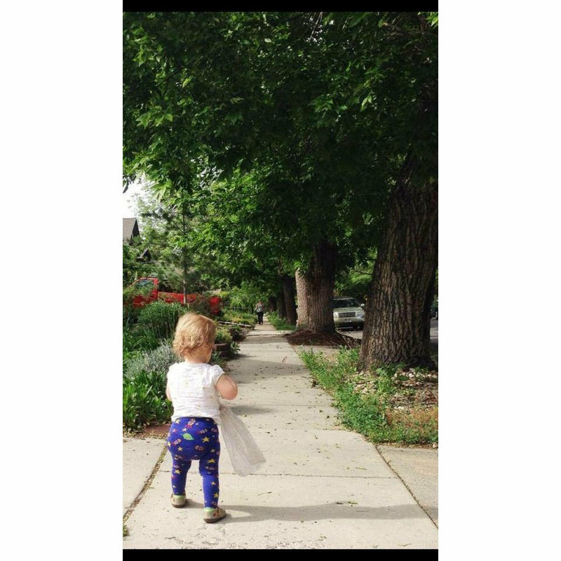 Out of This World Kids Tights - Slugs & Snails