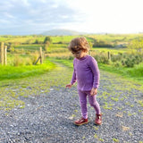 Plum Jam Waffle Cotton Set - Slugs & Snails