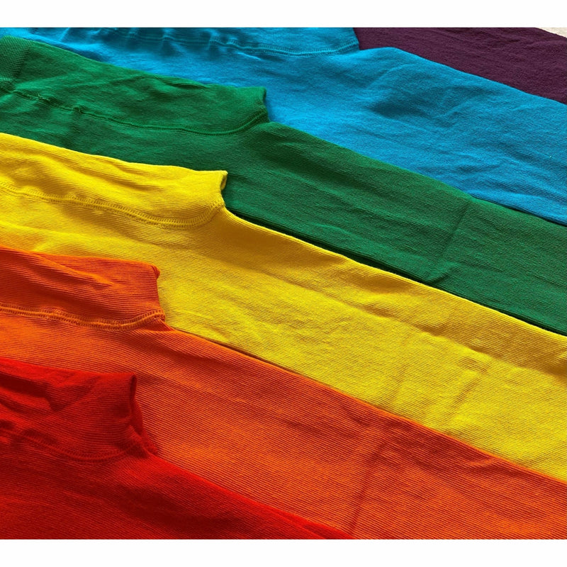 Purple Kids' Block Colour Tights - Slugs & Snails