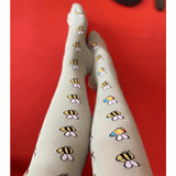 Rainbee Adult Tights - Slugs & Snails