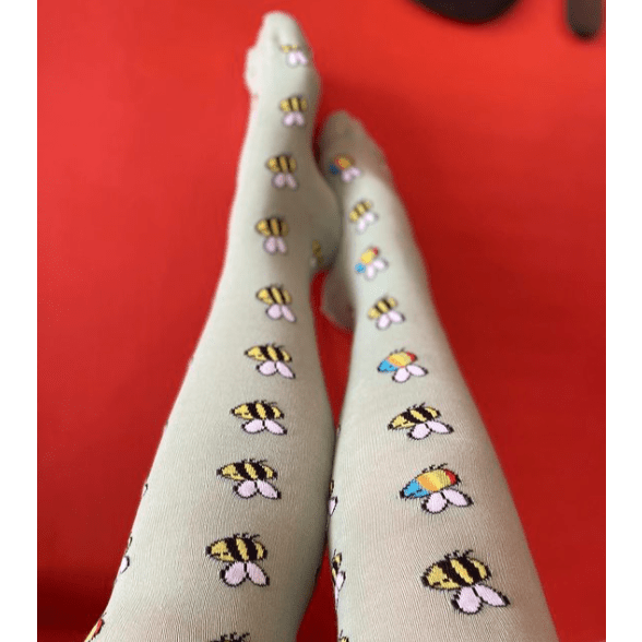 Rainbee Adult Tights - Slugs & Snails