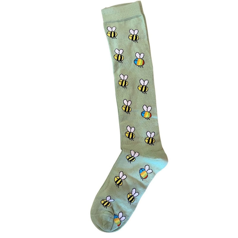 Rainbee Knee Socks - ADULT Sizes - Slugs & Snails