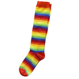 Rainbow Stripes Knee Socks - Kids Sizes - Slugs & Snails