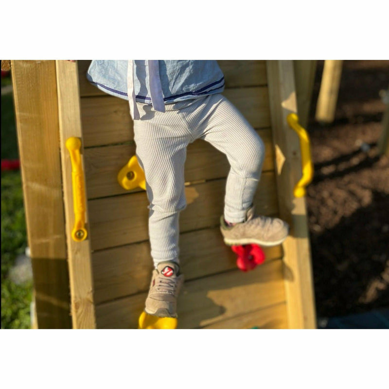 Raincloud Light Grey Waffle Cotton Set - Slugs & Snails