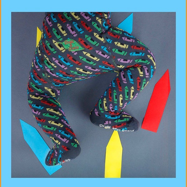 Scribble Kids Tights - Slugs & Snails