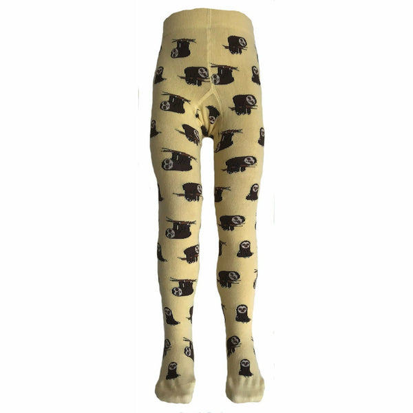 Sloth Kids Tights - Slugs & Snails