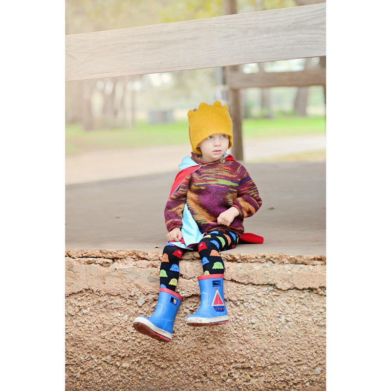 Spooked Kids Tights - Slugs & Snails