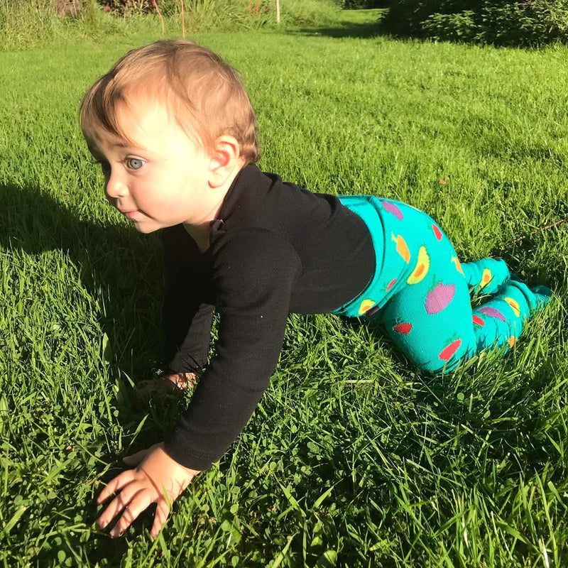 Veggies Kids Tights - Slugs & Snails