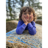 Very Peri (lavender blue) Waffle Cotton Set - Slugs & Snails