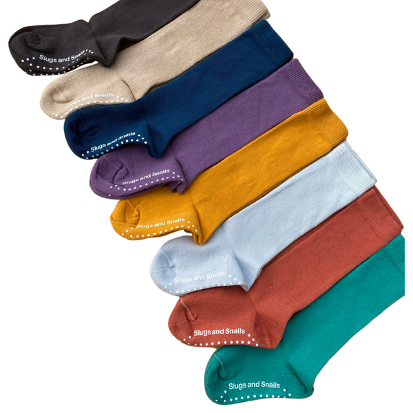 Earth Tones Box of Socks - 8 pairs