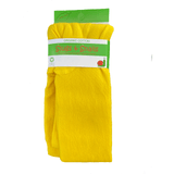 Yellow Adult Block Colour Tights - Slugs & Snails